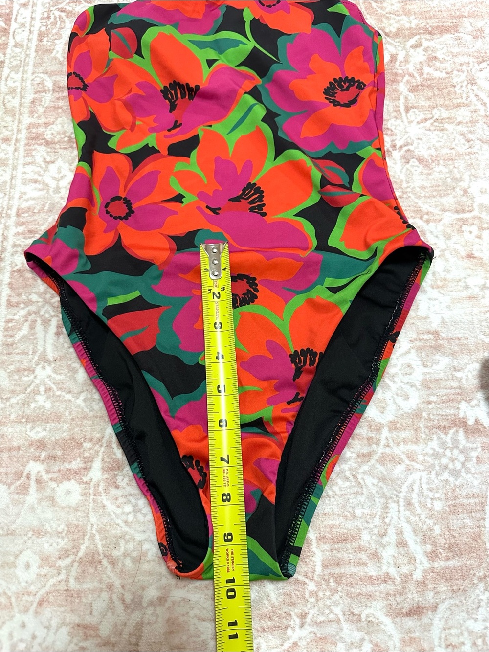 🌺One-Shoulder Floral Swimsuit One Piece - Picture 8 of 10